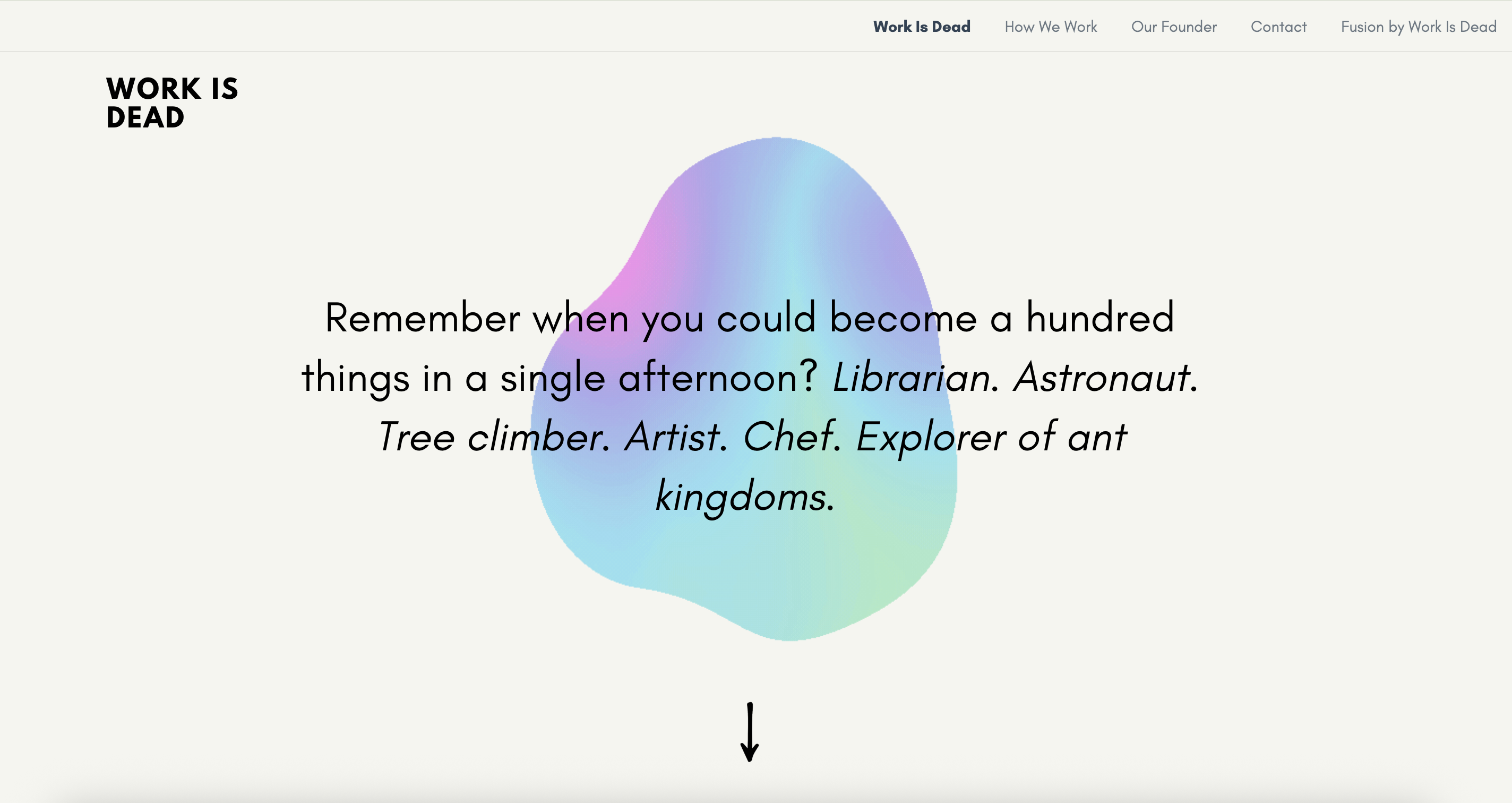 The Original Intelligence